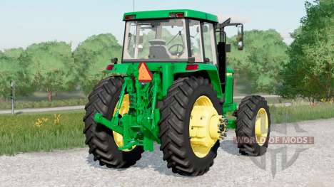 John Deere 7810〡2 configurações da marca de pneu para Farming Simulator 2017
