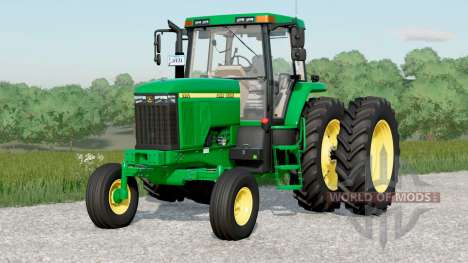 John Deere 7810〡2 configurações da marca de pneu para Farming Simulator 2017