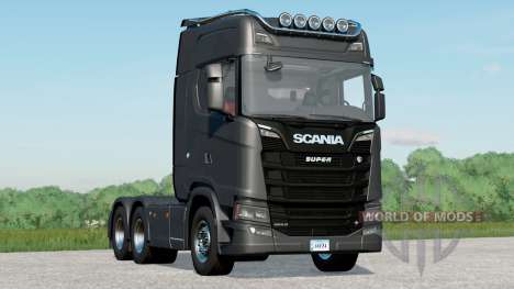 Scania S-Series〡truck tem muitas configurações para Farming Simulator 2017