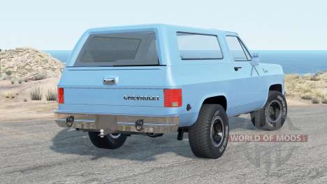Chevrolet K5 Blazer Cheyenne 1976 para BeamNG Drive