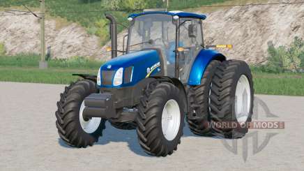 New Holland T6 série〡model completamente refeito para Farming Simulator 2017