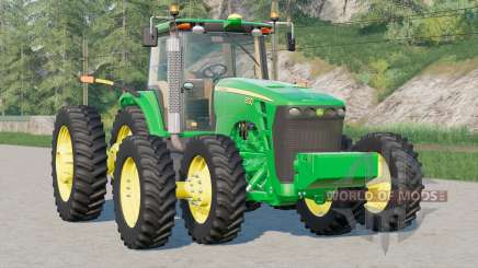 John Deere 8030 série〡com pneus Firestone e Michelin para Farming Simulator 2017