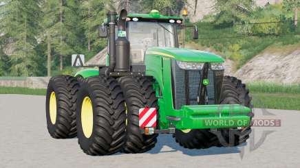 John Deere 9R série〡real sons para Farming Simulator 2017