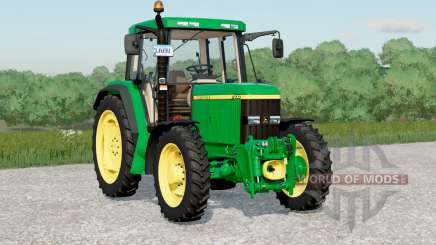 John Deere 6000 série〡fenders podem ser escondidos para Farming Simulator 2017