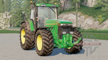 John Deere 8000 série〡afronte ou hidráulica frontal para Farming Simulator 2017