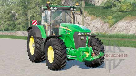 John Deere 7030 series〡foldable sinais de alerta para Farming Simulator 2017