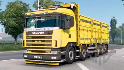 Scania R124G 360 8x4 1995 para Euro Truck Simulator 2