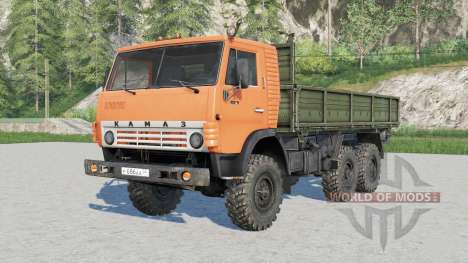 Caminhão de tração 〡 kamaz-4310 para Farming Simulator 2017