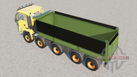 Caminhão de despejo man TGS 5 eixos para Farming Simulator 2017