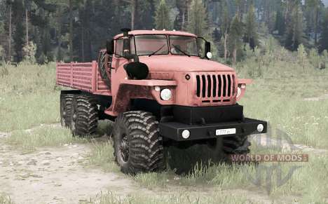 Ural-4320 6x6 para Spintires MudRunner