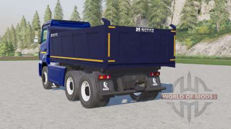 Caminhão de lixo KamAZ-6520 para Farming Simulator 2017