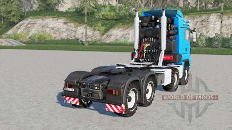 Trator de caminhão MAN TGS 8x8 para Farming Simulator 2017