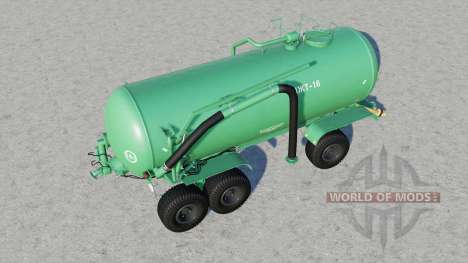 Tanque de chorume MZHT-16 para Farming Simulator 2017