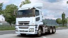 Mitsubishi Fuso Super Grande Trator de Caminhão para Euro Truck Simulator 2
