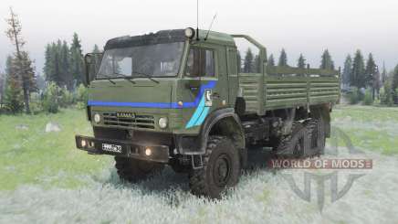 KamAZ-5350 Mustang para Spin Tires