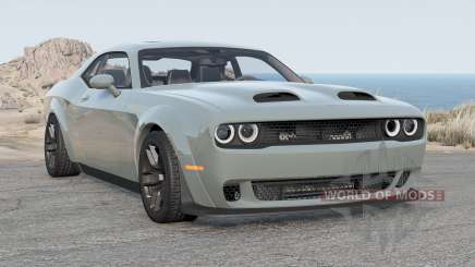 Dodge Challenger SRT Hellcat Redeye Widebody (LC) 2019 v2.5 para BeamNG Drive