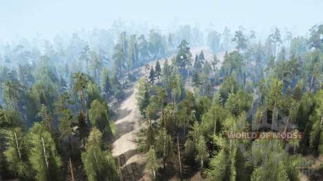 Map Thicket para Spintires MudRunner