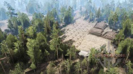 Map Thicket para Spintires MudRunner