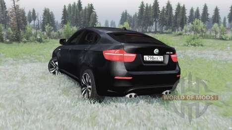 BMW X6 M (Е71) 2009 para Spin Tires