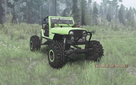 Jeep CJ-7 Renegade Rock Crawler para Spintires MudRunner