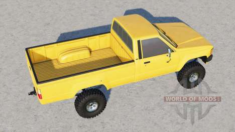 Toyota Hilux Cabine Simples 4WD 1983 para Farming Simulator 2017