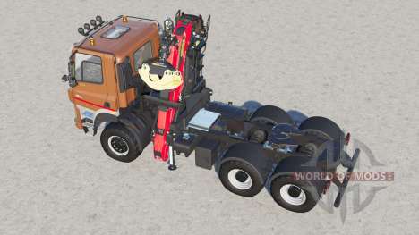 Unidade trator florestal Tatra Phoenix T158 6x6 para Farming Simulator 2017