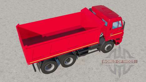 Caminhão de lixo KamAZ-6520 para Farming Simulator 2017