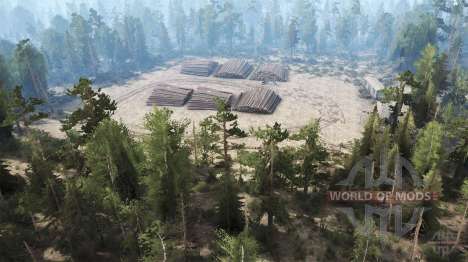 Map Thicket para Spintires MudRunner