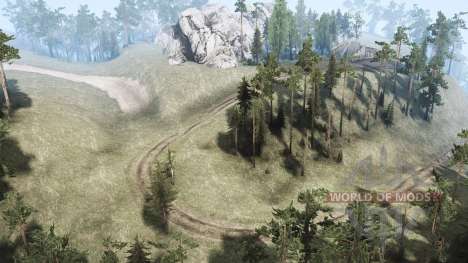 Mapa Roztoky para Spintires MudRunner