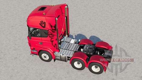 Scania R730 6x4 Tractor Truck Topline Cab para Farming Simulator 2017