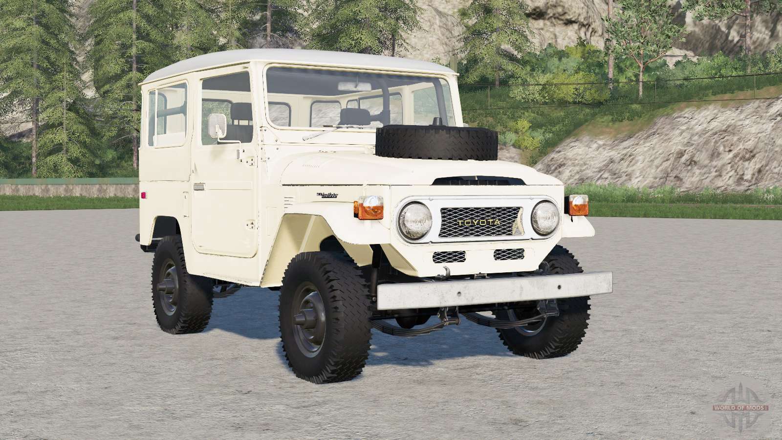 Toyota Land Cruiser Hard Top 40 1974 Para Farming Simulator 2017
