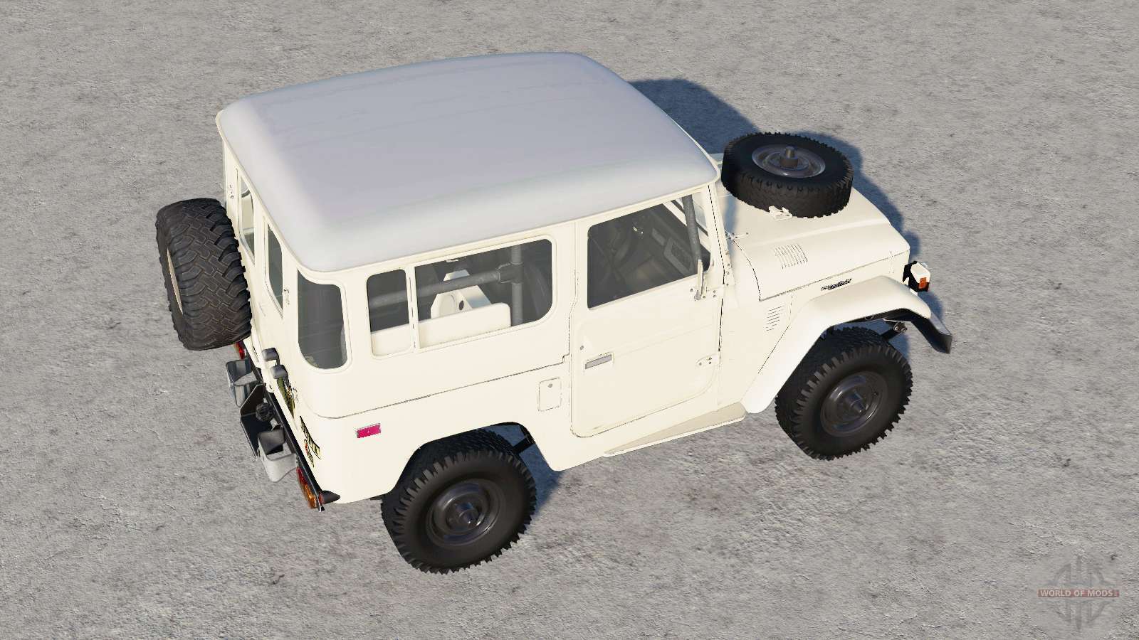 Toyota Land Cruiser Hard Top 40 1974 Para Farming Simulator 2017