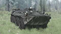 Transporte blindado BTR-80 para MudRunner