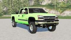 Chevrolet Silverado 2500 HD Crew Cab 2002 para Farming Simulator 2017