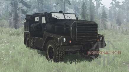 Cougar 4x4 MRAP 2002 para MudRunner