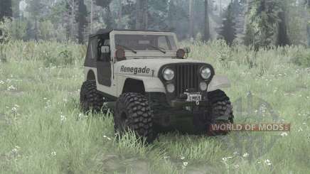 Jeep CJ-7 Renegade Off-Road para MudRunner