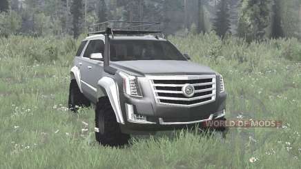 Cadillac Escalade Off-Road Explorer (GMTK2XL) 2015 para MudRunner