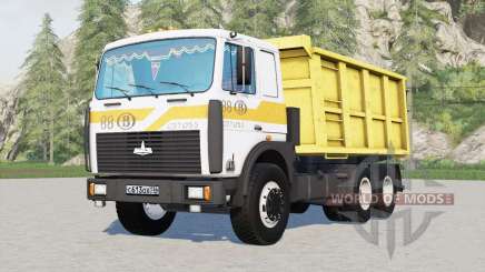 Caminhão de lixo MAZ-5516 para Farming Simulator 2017