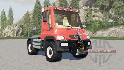 Mercedes-Benz Unimog U 400 Tractor Truck (R$ 405) 2000 para Farming Simulator 2017