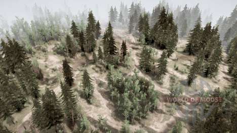 Planícies Florestais para Spintires MudRunner