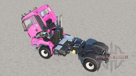 MAN TGS 4x4 Caminhão trator de cabine média para Farming Simulator 2017