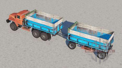 Caminhão de lixo Ural-4320 para Farming Simulator 2017