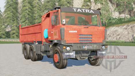 Tatra T815 6x6 Caminhão Basculante para Farming Simulator 2017
