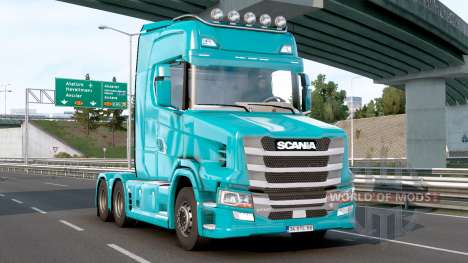 Scania S730T V8 6x4 Caminhão trator para Euro Truck Simulator 2