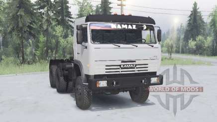 KamAZ-54115 Caminhão trator para Spin Tires