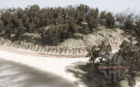 Cachoeira em Rocks para Spintires MudRunner