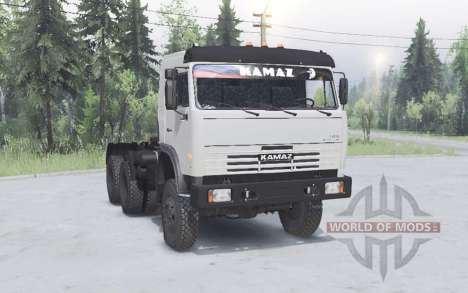 KamAZ-54115 Caminhão trator para Spin Tires