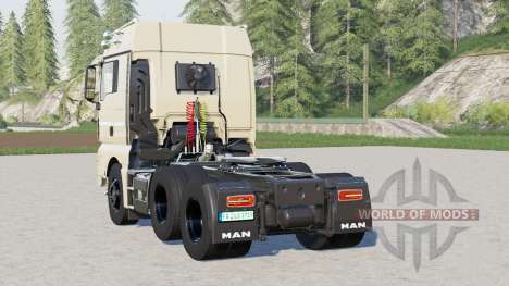 MAN TGX 26.500 XLX Caminhão trator de cabine para Farming Simulator 2017