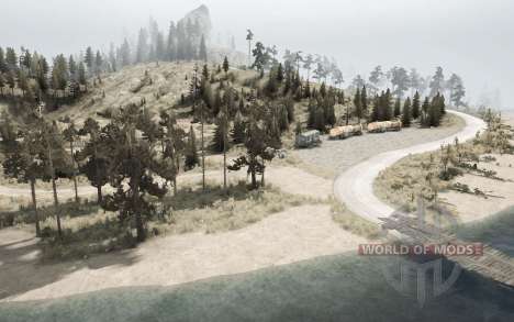 Mapa Monokraj para Spintires MudRunner