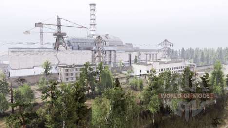 Mapa Chernobyl para Spin Tires